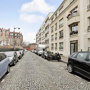 Buttes Chaumont - Sunny 2p Appartement